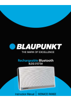 Blaupunkt Monaco-Range - Owners Manual
